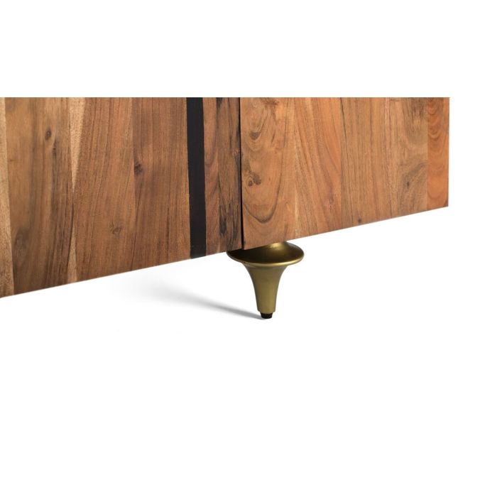 Aparador Alexandra House Living Natural Mármol Madera de acacia 180 x 85 x 40 cm 4 Aparador Alexandra House Living Natural Mármol Madera de acacia 180 x 85 x 40 cm 4