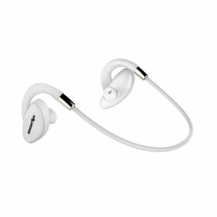 Auriculares Bluetooth BRIGMTON BML 07 B Blanco Diadema Bixoto