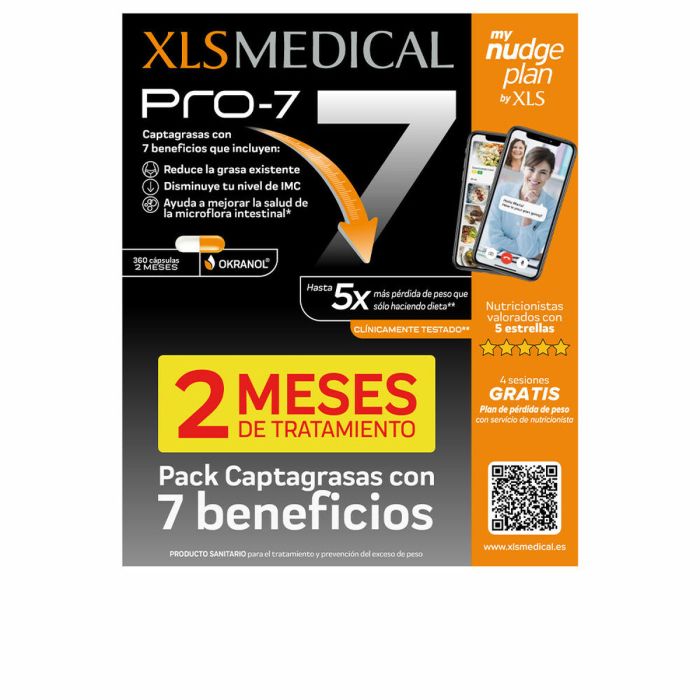 Complemento Alimenticio XLS Medical   Quemagrasas 360 Unidades 1