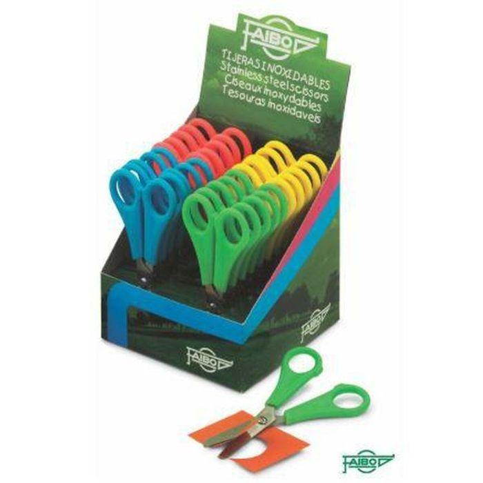 Tijeras Faibo Acero Inoxidable 13 cm (20 Unidades) 6