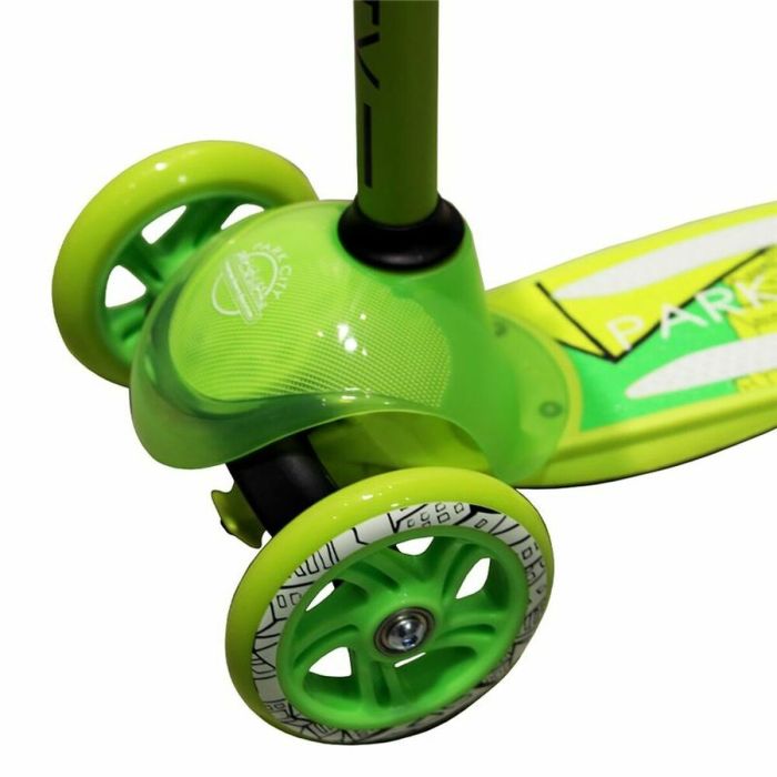 Patinete Scooter Park City Triscooter Kid Funk 3-6 años Verde limón 4