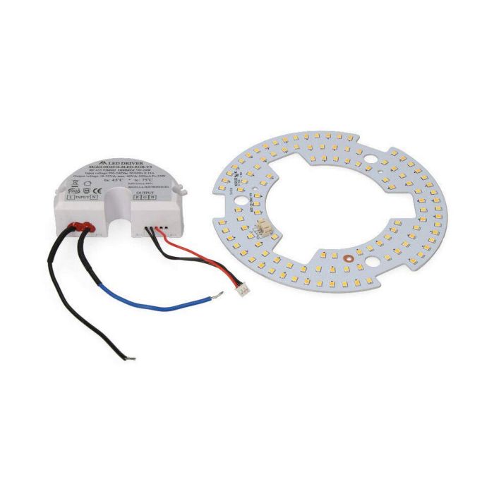 Recambio led y transformador para ventilador 33808, 33809, 33810, 33811, 33812 y 33814 edm