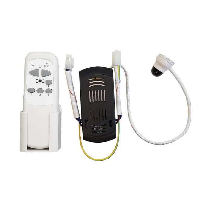 Recambio kit mando y receptor para ventiladores techo modelos: 33988,3989,33806, 33807,33803 edm