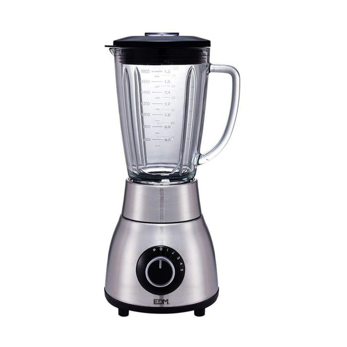 Batidora con vaso de cristal 1,8l 1200w edm