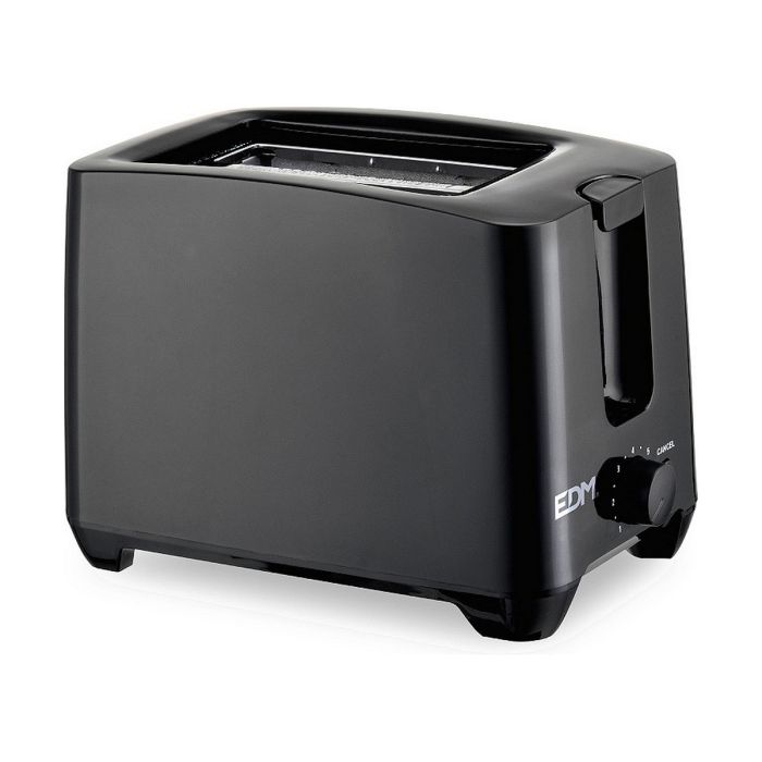 Tostadora doble ranura black design 750w edm