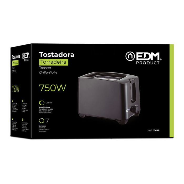 Tostadora EDM 750 W 1