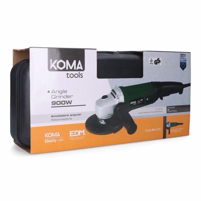 Amoladora angular Koma Tools Ø 115 mm Eléctrica 900 W 230-240 V 5