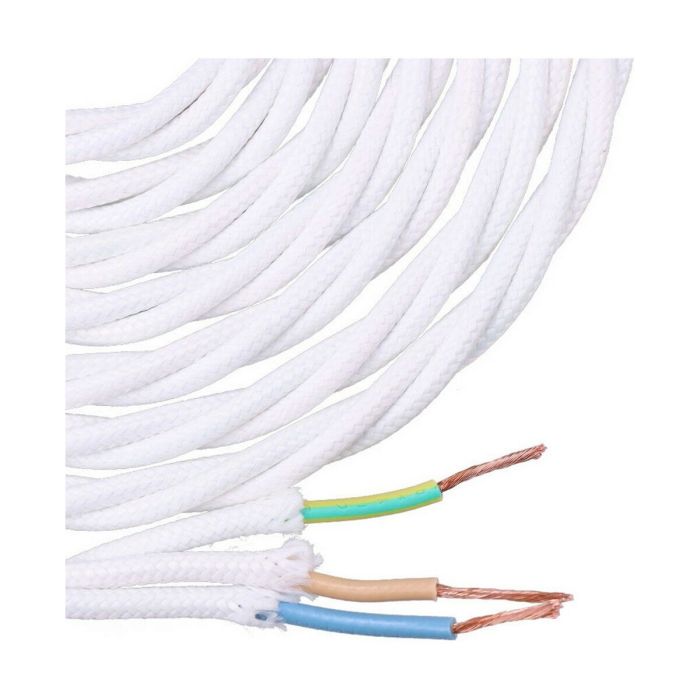 Cable EDM 3 x 1 mm Blanco 5 m 1