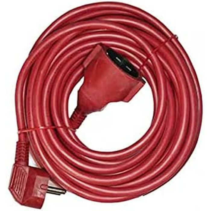 Cable alargador EDM Flexible 3 x 1,5 mm Rojo 15 m