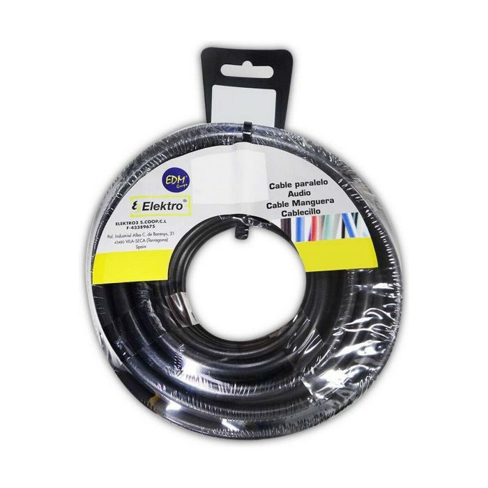 Carrete cablecillo flexible 4mm negro libre de halógenos 10m