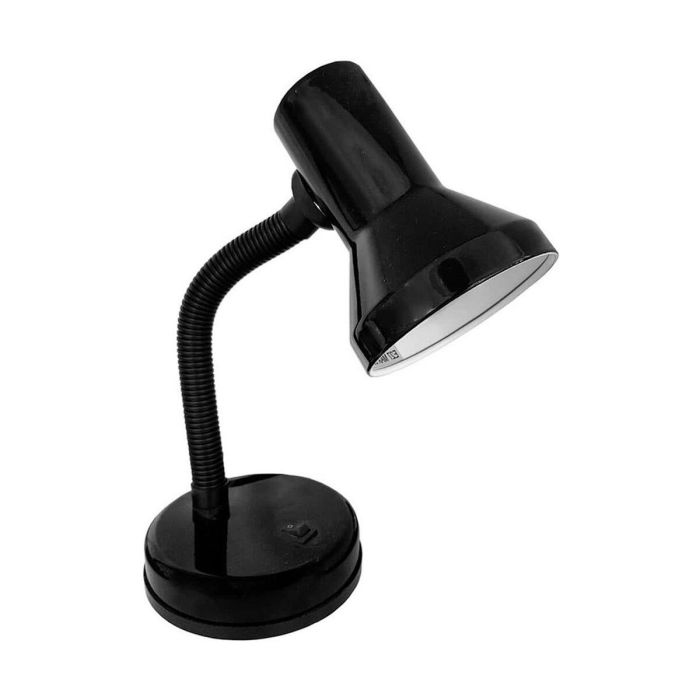Lámpara de escritorio EDM London E27 60 W Flexo/Lámpara de escritorio Negro Metal (12,5 x 20 cm)
