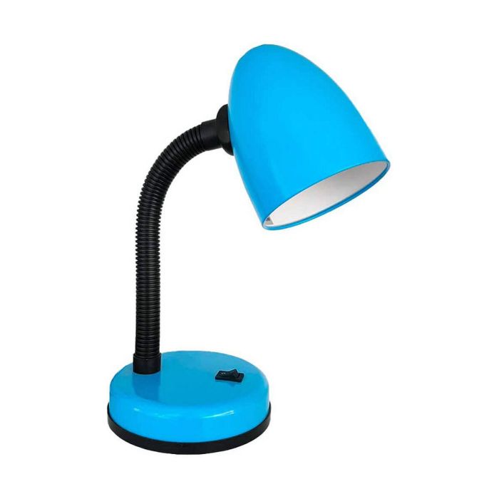 Lámpara de escritorio EDM Amsterdam E27 60 W Flexo/Lámpara de escritorio Azul Metal (13 x 34 cm)