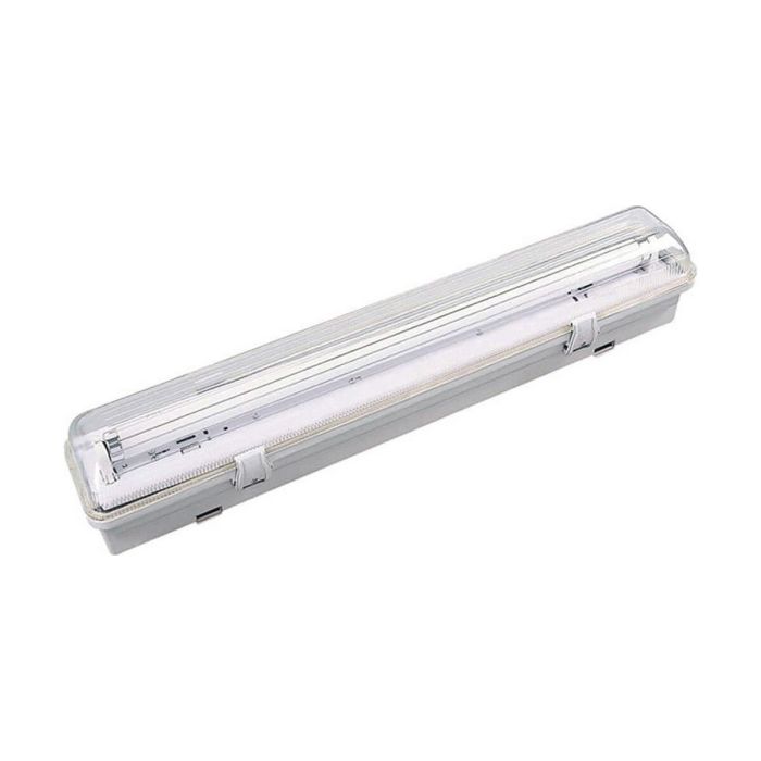 Pantalla fluorescente estanca para tubo de led 1x9w (eq. 18w) 220v 65cm ip65 edm