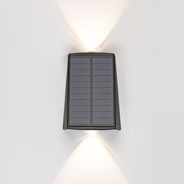 Aplique de Pared EDM 31822 Policarbonato ABS 2 W 100 Lm LED Solar (3000 K) 1