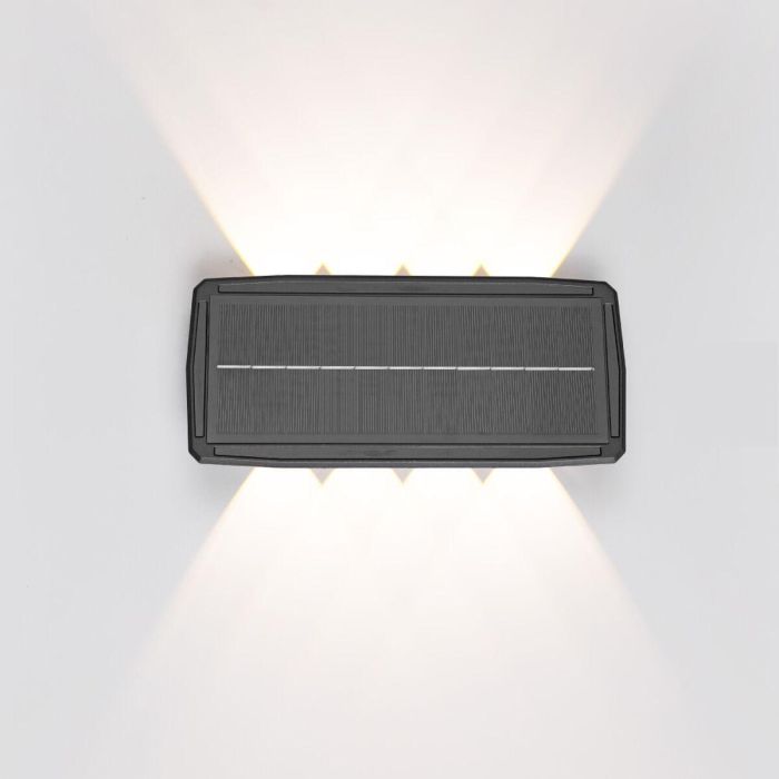 Aplique de Pared EDM 31828 Policarbonato ABS 8 W 400 lm LED Solar (3000 K) 1