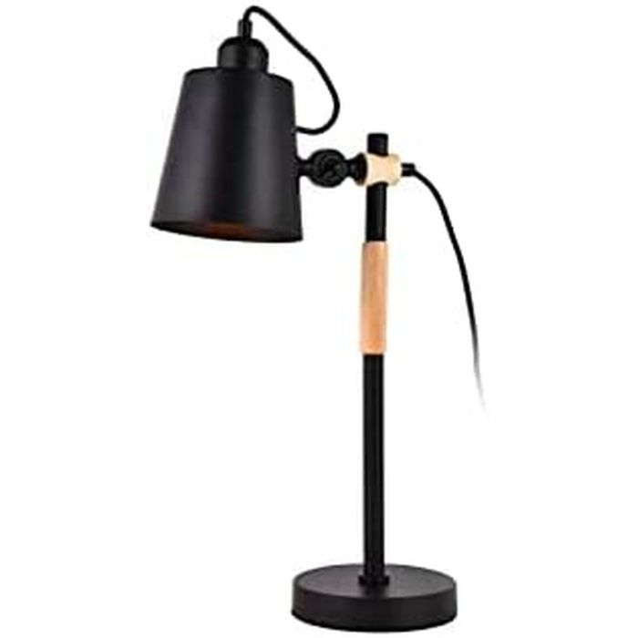 Flexo/Lámpara de escritorio EDM 32114 Negro Metal 60 W (Ø 15 x 54 cm)