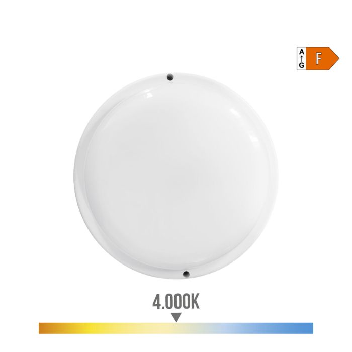 Aplique LED EDM Redondo Blanco 18 W F 1820 lm (4000 K) 1