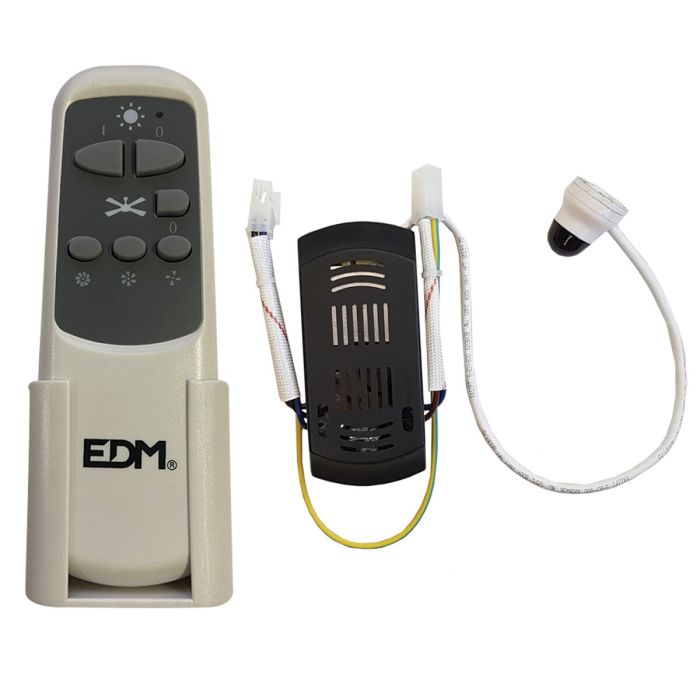 Recambio kit mando y receptor para ventilador de techo ref. 33808 edm