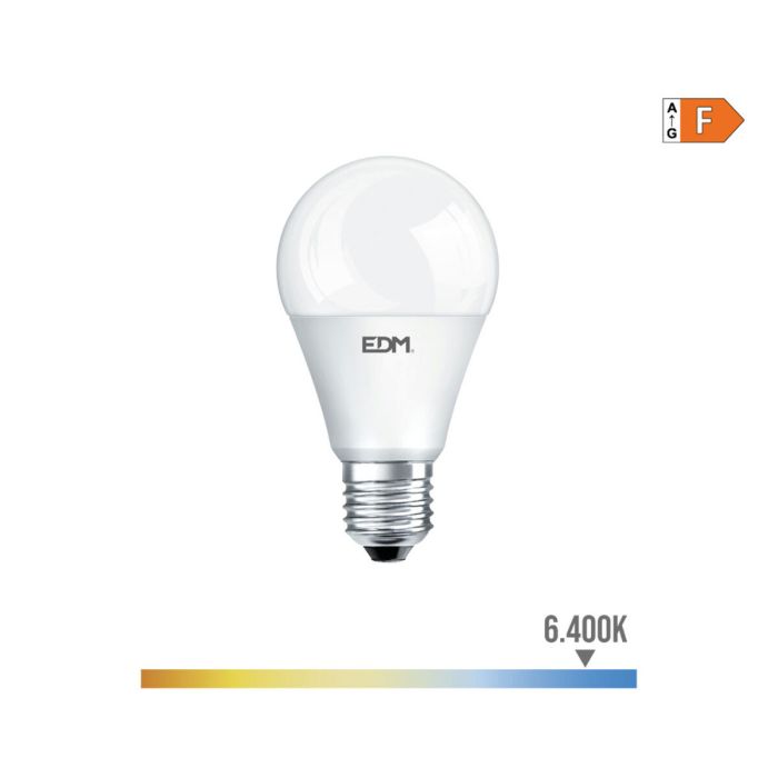 Bombilla LED EDM F 10 W E27 932 Lm 6 x 11 cm (6400 K) 2
