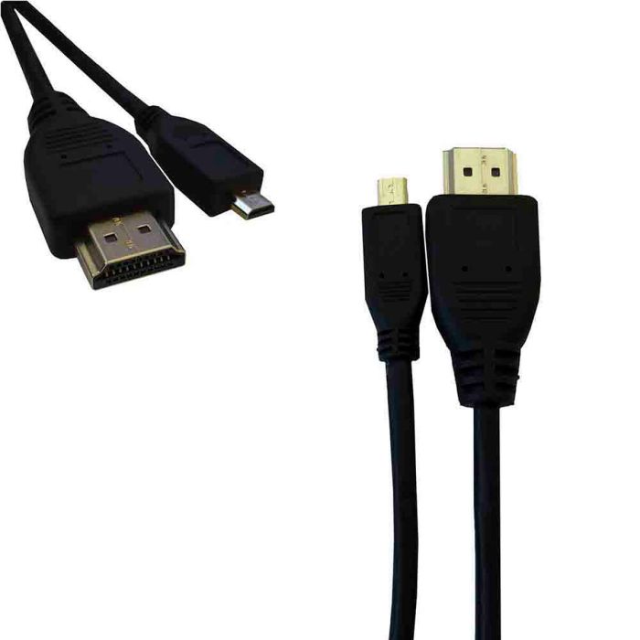 Cable HDMI a Micro HDMI EDM Negro 1 m 1