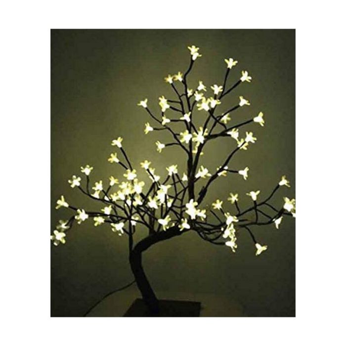 Arbol 3D sakura 60cm 120 leds blanco cálido ip44 edm