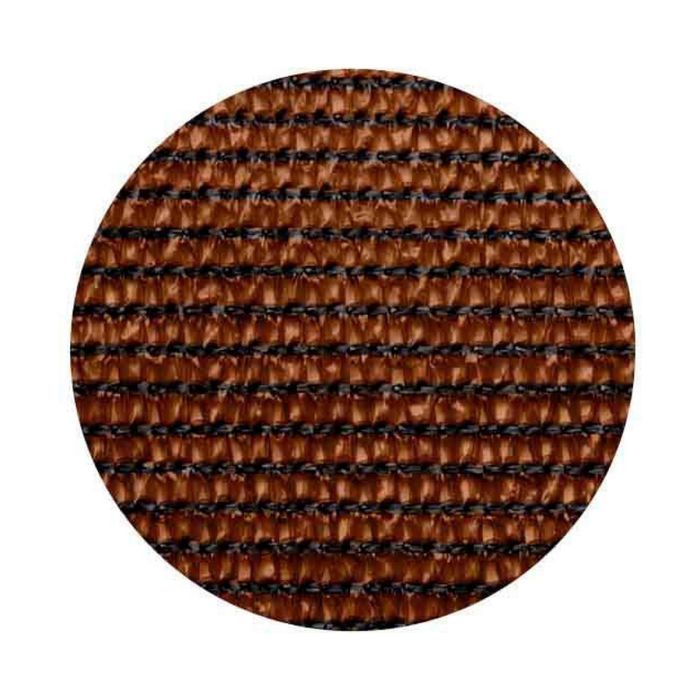 Rollo de malla de ocultacion color marron 90 g 1,5x10m edm