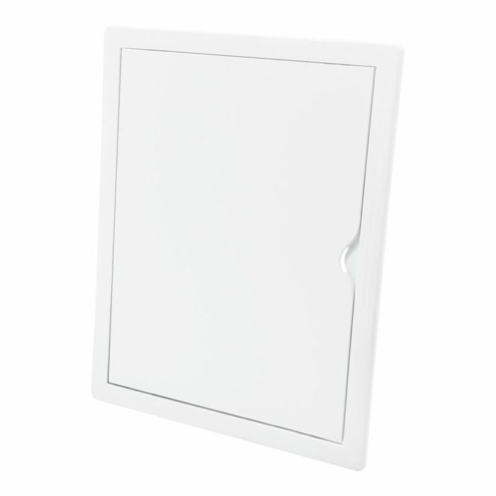 Tapa de registro rectangular empotrable abs 20x25cm blanca