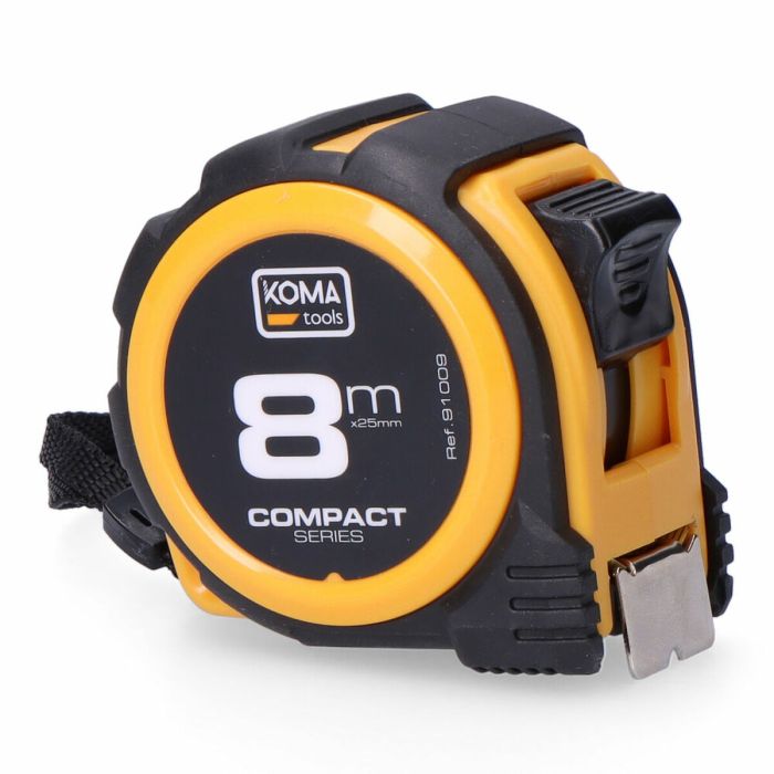 Flexómetro Koma Tools Compact ABS 8 m x 25 mm