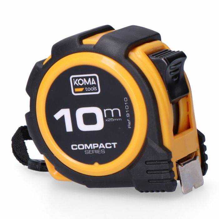 Flexómetro Koma Tools Compact ABS 10 m x 25 mm