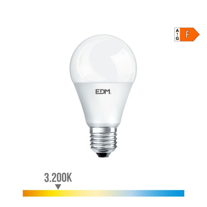 Bombilla LED EDM F 17 W E27 1800 Lm Ø 6,5 x 12,5 cm (3200 K) 2