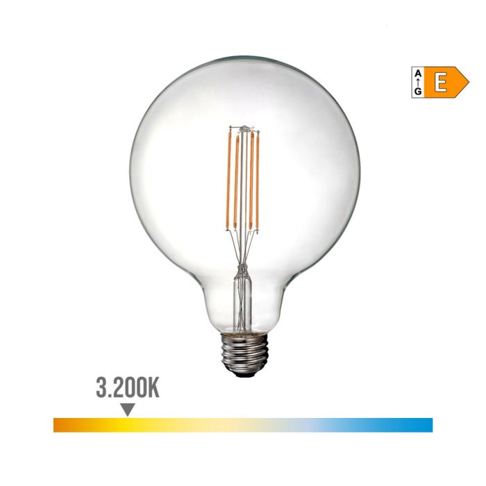 Bombilla LED EDM E 6 W E27 800 lm 12,5 x 17 cm Ø 12,5 x 17 cm (3200 K) 2