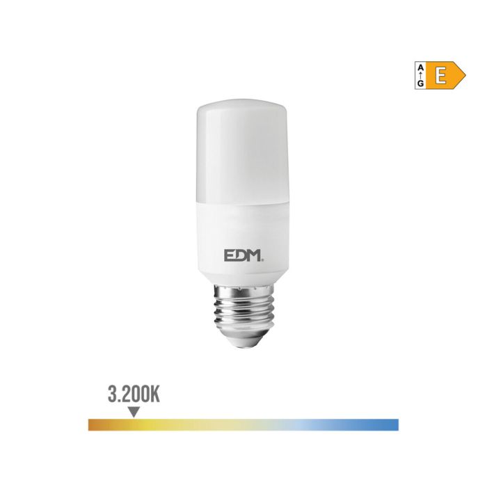 Bombilla LED EDM Tubular E 10 W E27 1100 Lm Ø 4 x 10,7 cm 2