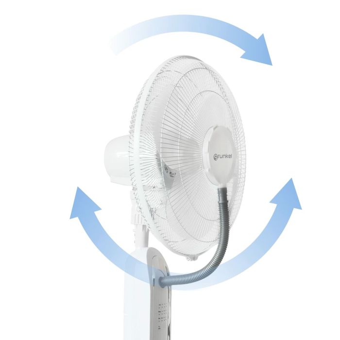 Ventilador Nebulizador de Pie Grunkel FAN-16NEBULIZADOR Blanco 75 W 5
