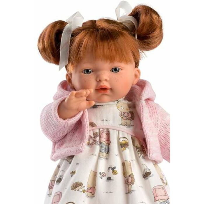 Muñeca bebé Llorens Joelle Rosa Elefante 38 cm – Mundo das Crianças