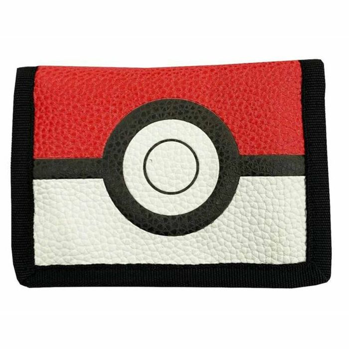 Cartera CYP Pokémon Poké Ball Negro 13 x 1,5 x 10 cm