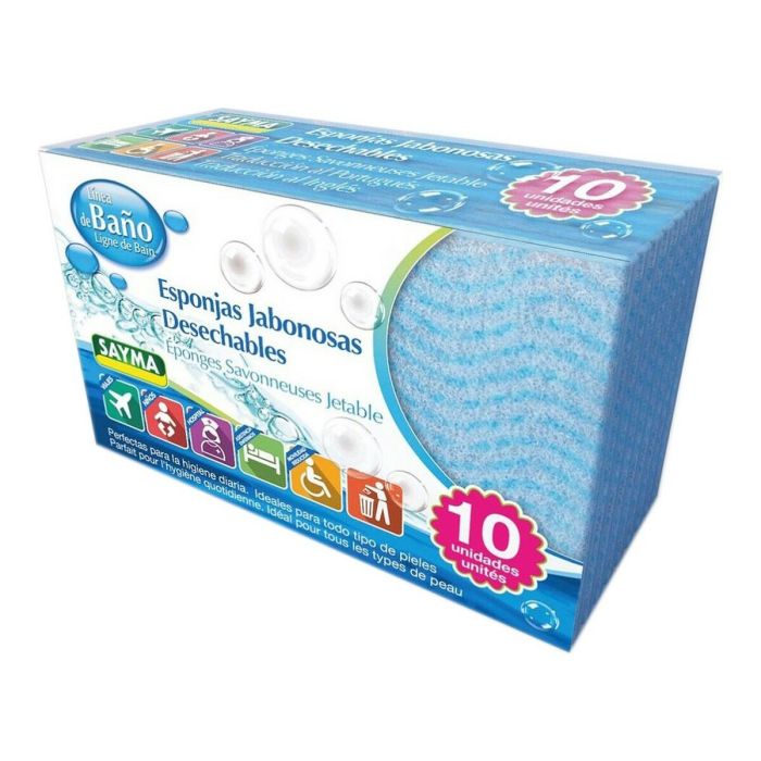 Comprar Esponjas jabonosas desechables para la higiene personal