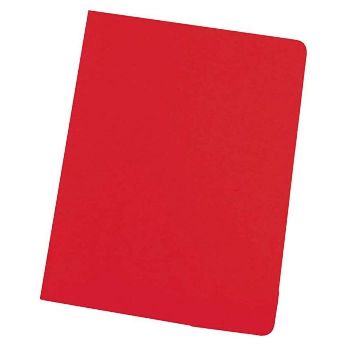 Gio Subcarpeta Simple Cartulina Rojo Intenso Folio 250 gr -50U-