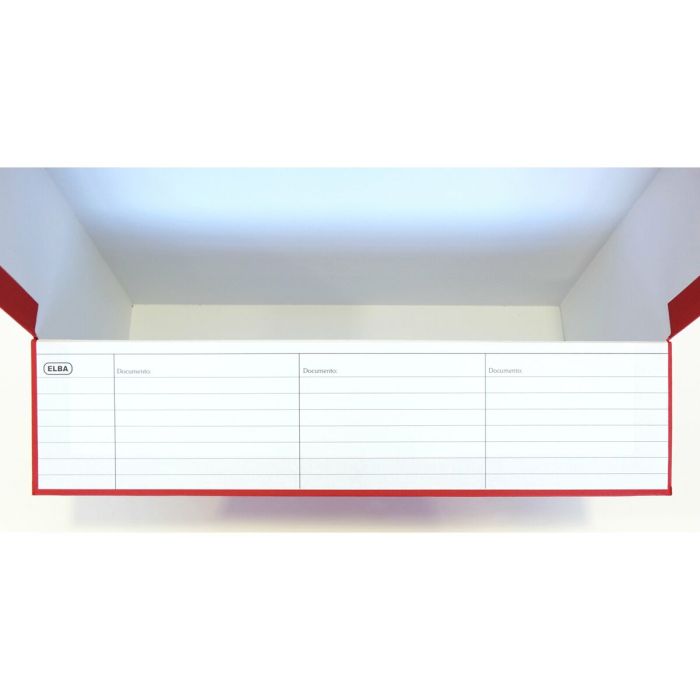 Caja de Archivo Elba Rojo Din A4 1