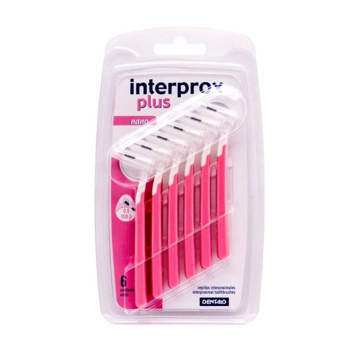 Cepillos interdentales Interprox   0,6 mm Rosa (6 Unidades) 1