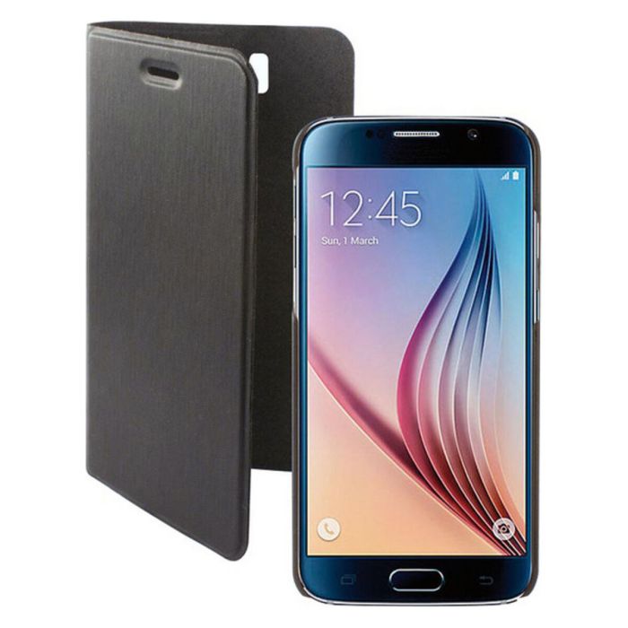 Funda Folio para Móvil Samsung Galaxy S6 KSIX Magnet Negro