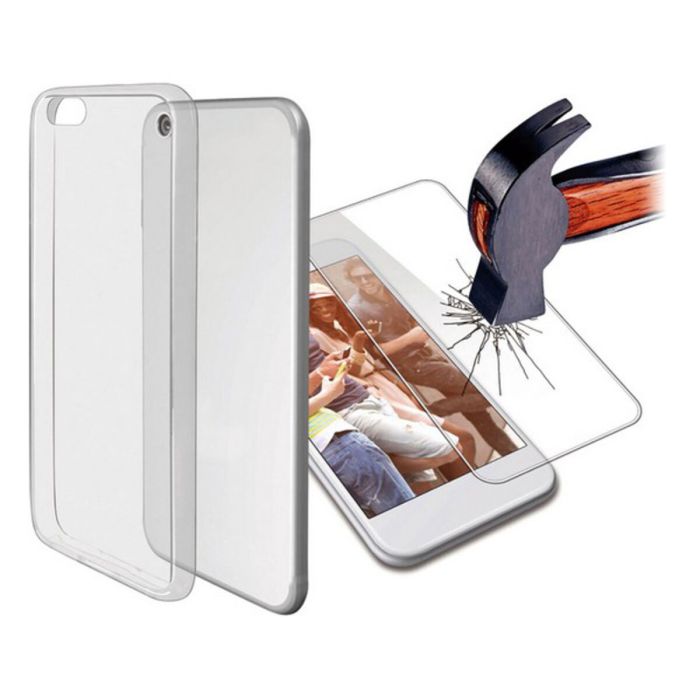 Funda para Móvil KSIX IPHONE 7, 8 Plus Transparente Funda para Móvil KSIX IPHONE 7, 8 Plus Transparente