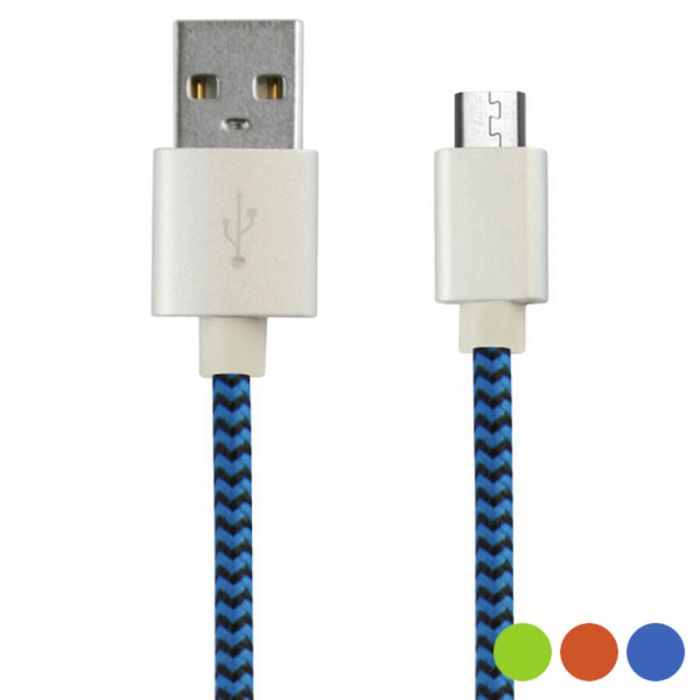 Cable USB a Micro USB KSIX 1 m 3