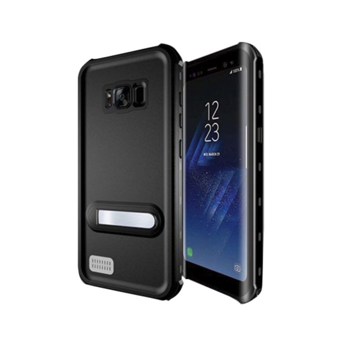 Funda Acuática Samsung Galaxy S8 KSIX Aqua Case Negro Transparente 1