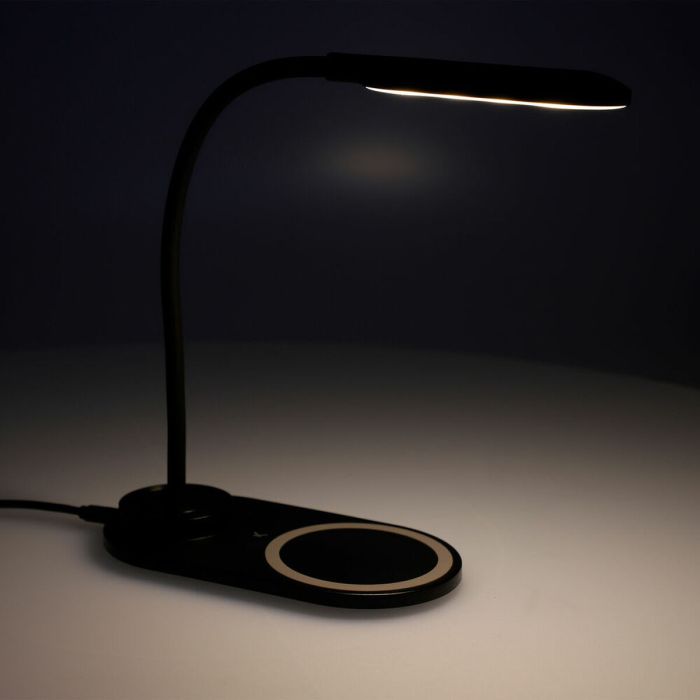 Lámpara LED con Cargador Inalámbrico para Smartphones KSIX 1 5W-10W 3 Lámpara LED con Cargador Inalámbrico para Smartphones KSIX 1 5W-10W 3