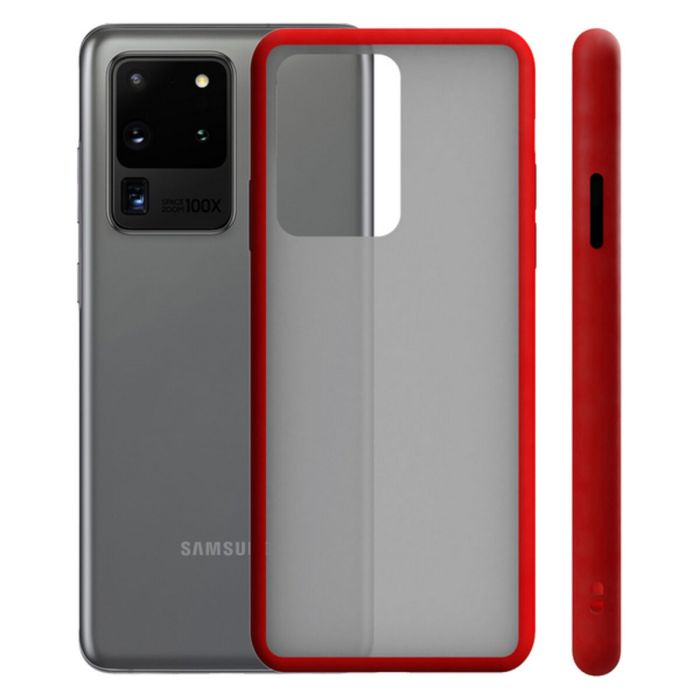 Funda para Móvil Samsung Galaxy S20 Ultra KSIX Duo Soft 2