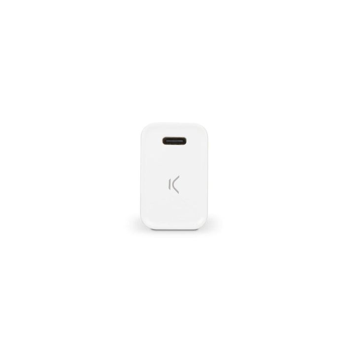 Cargador USB Iphone KSIX Apple-compatible Blanco 5