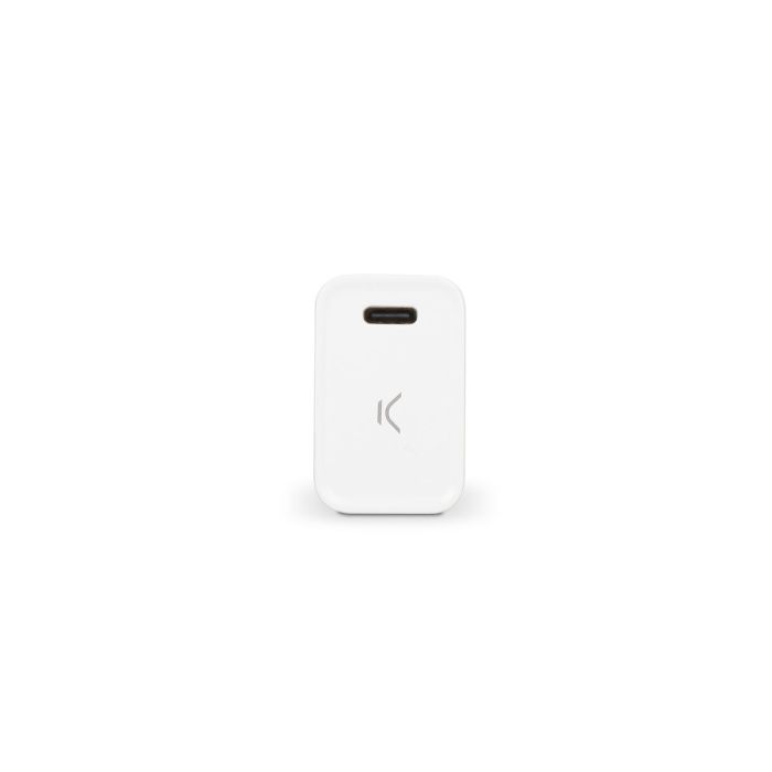 Cargador USB Iphone KSIX Apple-compatible Blanco 11