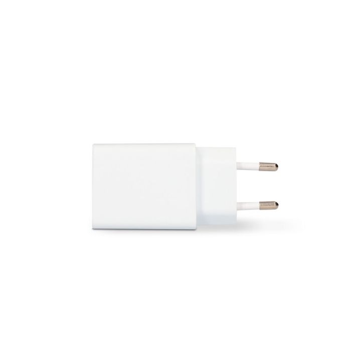 Cargador USB Iphone KSIX Apple-compatible Blanco 10