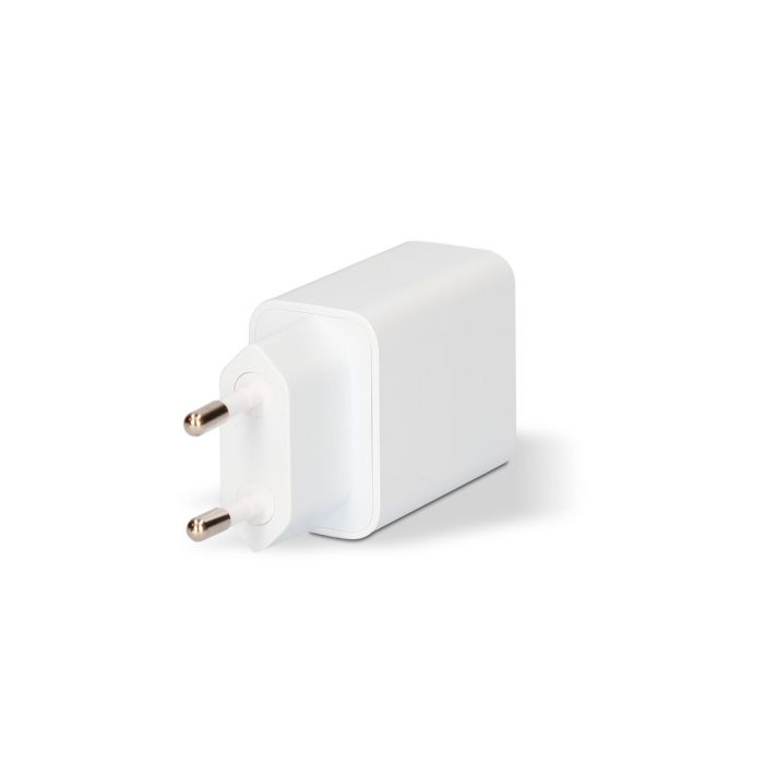 Cargador USB Iphone KSIX Apple-compatible Blanco 9