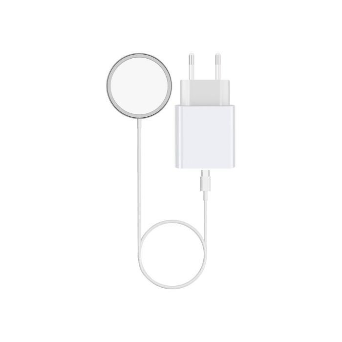 Cargador de Pared Iphone 12 KSIX Apple-compatible Blanco 13
